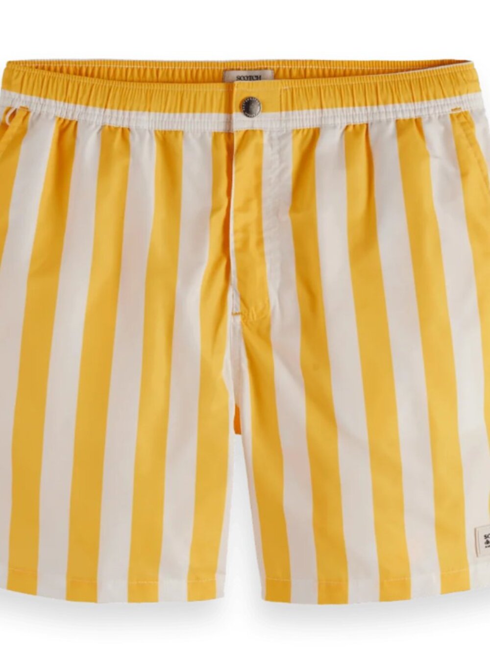 Share Scotch & Soda Striped Mid Length Swim Trunks NWT Sz XXL